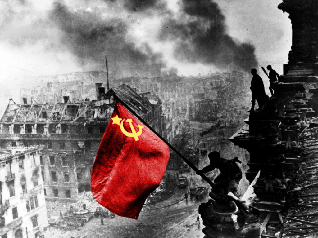 Le Drapeau rouge sur le Reichstag