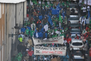 Des milliers de travailleurs de la santé ont fait entendre leur voix à Bruxelles