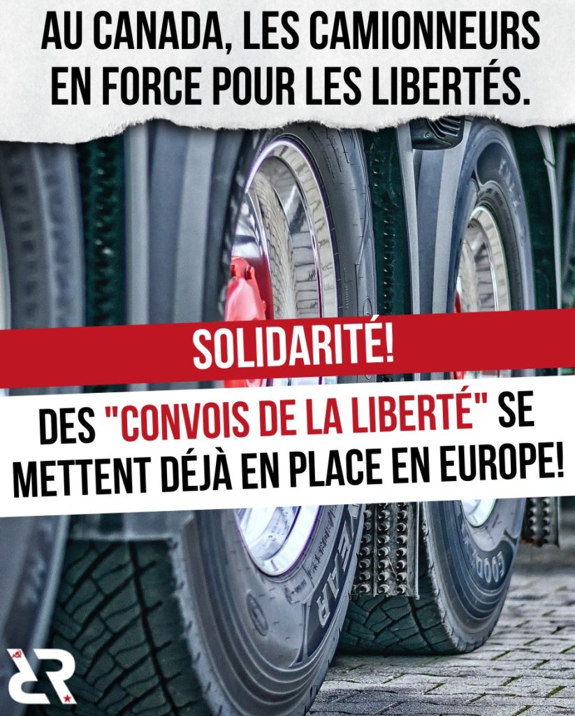 Solidarité ! Des "convois de la liberté" se mettent déjà en place en Europe !