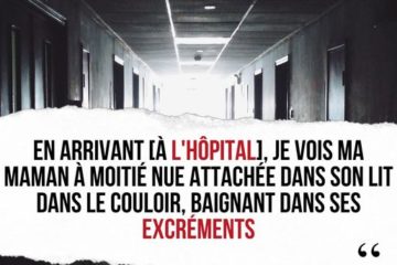 Manque de moyens dans les hôpitaux : "En arrivant [à l'hopital], je vois ma maman à moitié nue attachée dans son lit dans le couloir, baignant dans ses excréments"