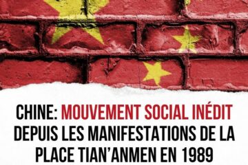 Chine : mouvement social inédit depuis les manifestations de la place Tian'Anmen en 1989.