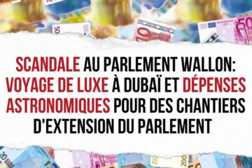 Scandale au parlement wallon : voyage de luxe à Dubaï et dépenses astronomiques pour des chantiers d'extension du parlement.
