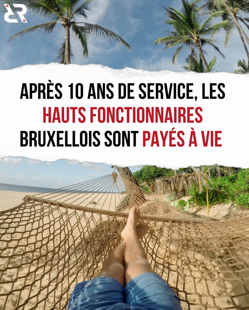 Après 10 ans de service, les hauts fonctionnaires bruxellois sont payés à vie.